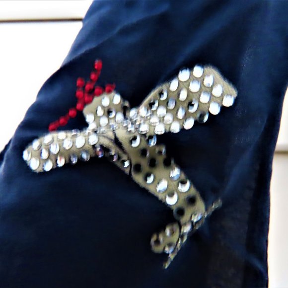 COPY - Navy Blue Printed Women's Dress - Picture 7 of 7